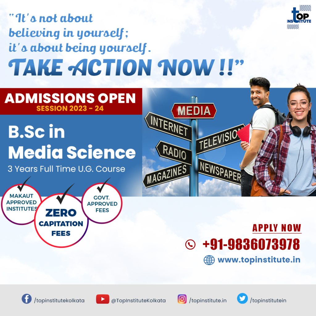 B.Sc Media Science Admission 2023
B.Sc Media Science Syllabus