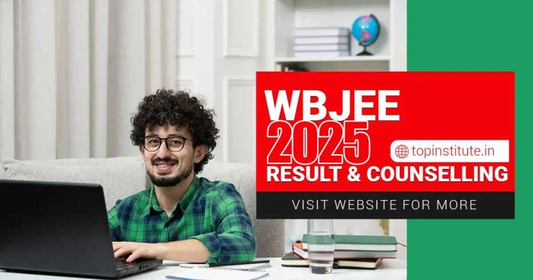 WBJEE 2025 Result and Counselling Assistance